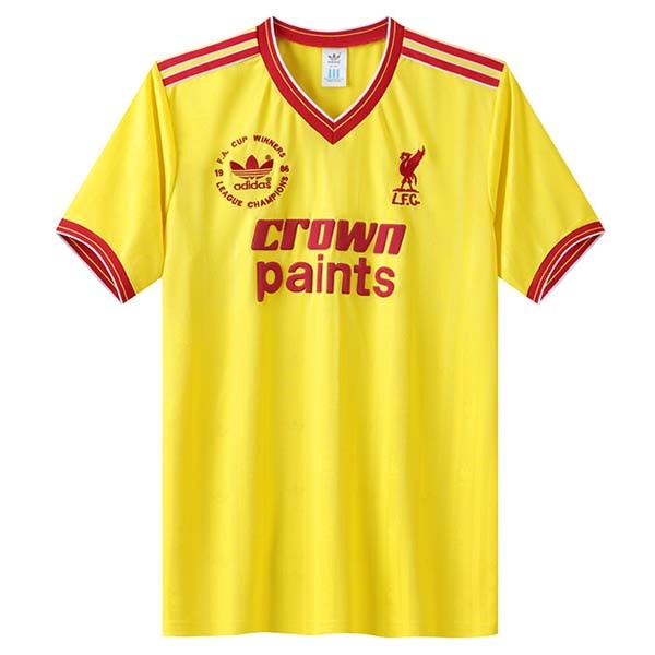 Camiseta Liverpool Replica Tercera Ropa Retro 1986